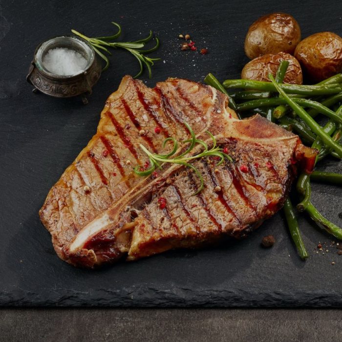 T Bone de bœuf