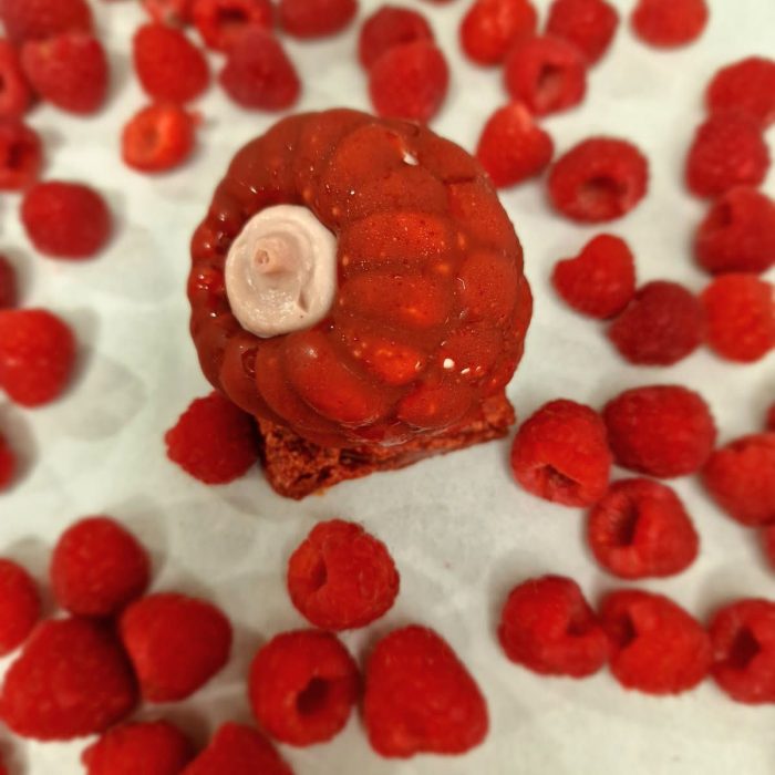 Trompe l'œil framboise